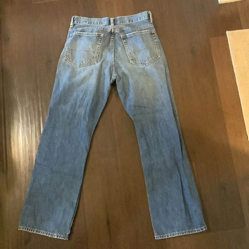 Jcrew men‘s medium bluestraight jeans 30*30